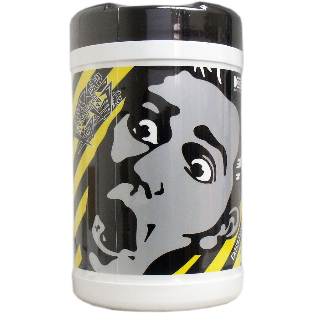 眠気スッキリ ギラギラ君 フェイシャルシート ボトル 80枚入 1 個