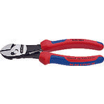 ＫＮＩＰＥＸ　ツインフォースニッパー　バネ付　１８０ｍｍ　7372-180F　1 丁