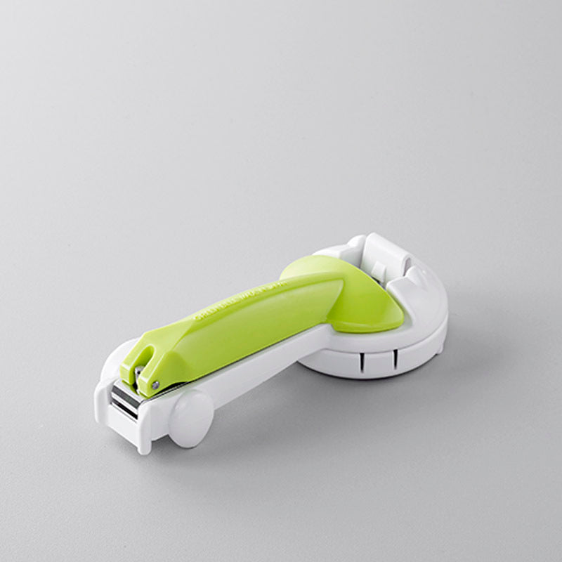 Green Bell Stainless Steel Magnifying Glass Included Nail Clipper QQ-07 1 pc