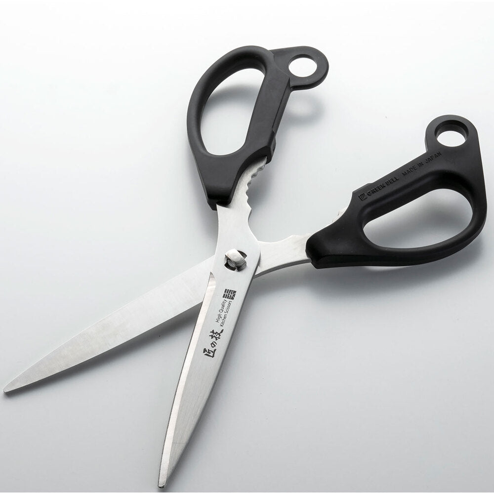 장인의 기술 스테인리스제 키친 가위 롱 타입 G-2033 1개