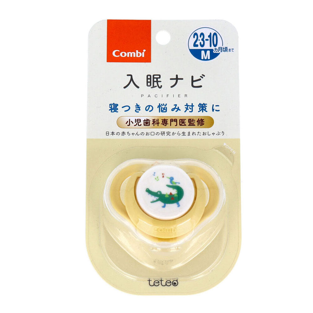 [販売終了]コンビ テテオ おしゃぶり 入眠ナビ サイズM ワニとことり 1 個