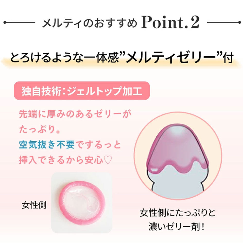 글래머러스 버터플라이 멜티 콘돔 10개입 1개