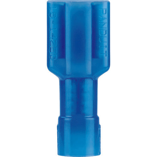 PANDUIT 압착 단자 삽입형 완전 절연 암형 AWG16~14 파랑 (100개입) DNF14-250FIB-C 1봉