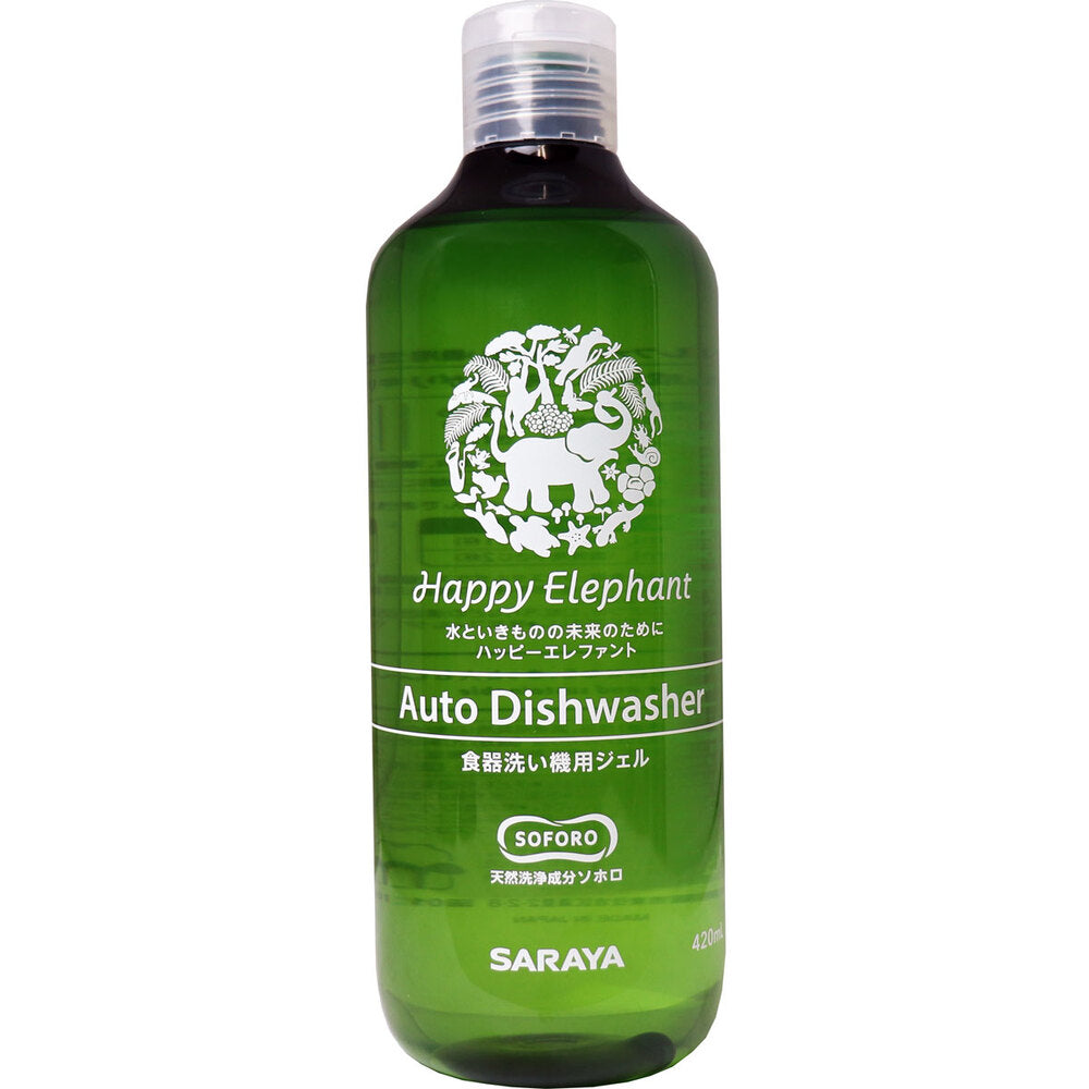 ハッピーエレファント 食器洗い機用ジェル 本体 420mL 1 個