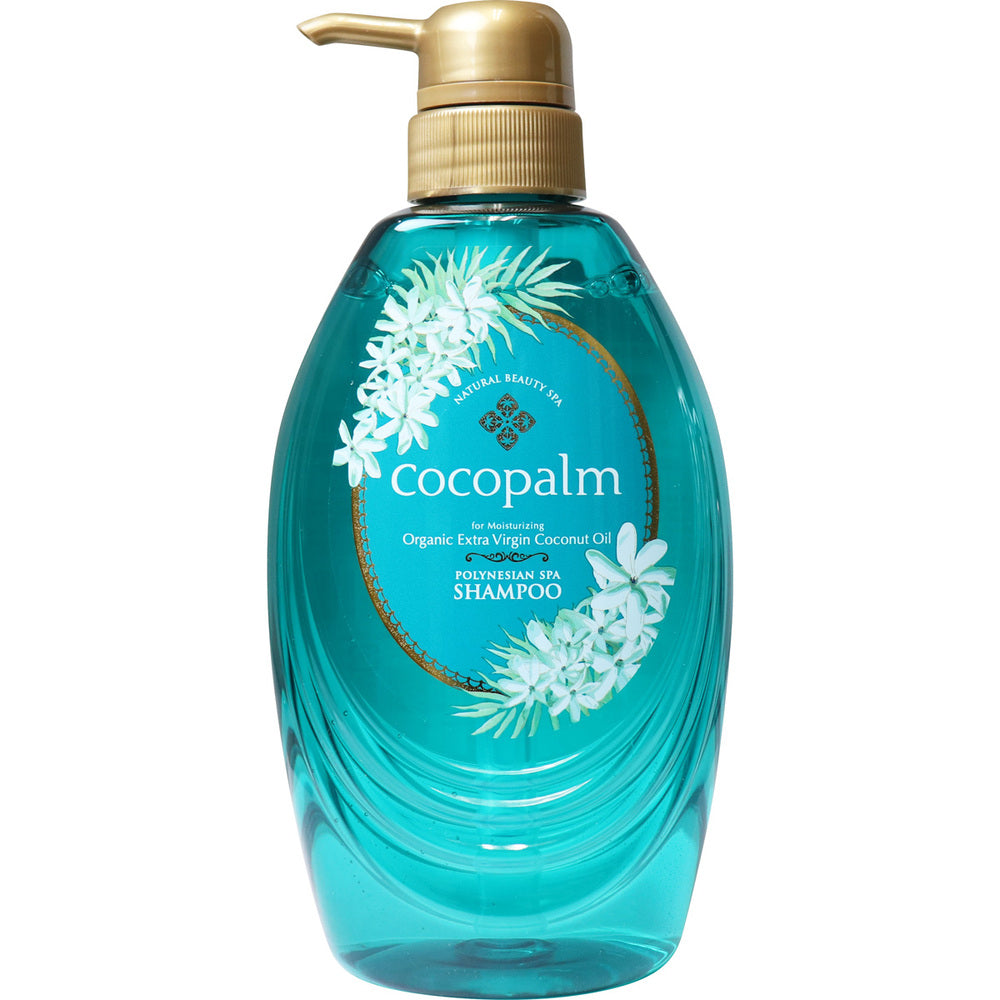 ココパーム ポリネシアンスパシャンプー 頭皮爽やかリフレッシュ タヒチアンブルーティアレ 本体 480mL 1 個