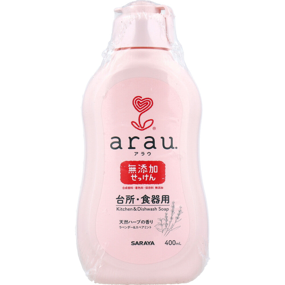 arau. Kitchen and dish soap, 400mL, 1 unit