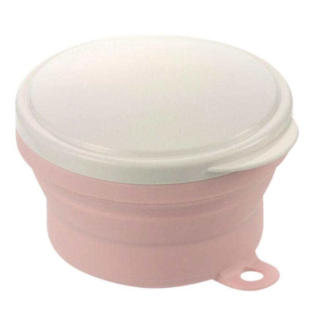 使っていいね！ たためる入れ歯ケース フック穴付 ピンク 1 個