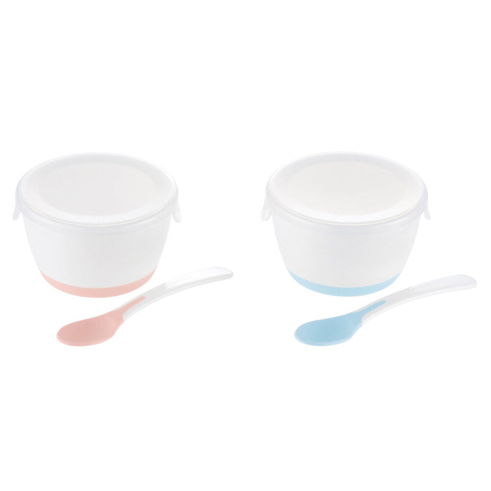 Richell Try Series First Baby Food Cup with Lid and Spoon 1 pc
