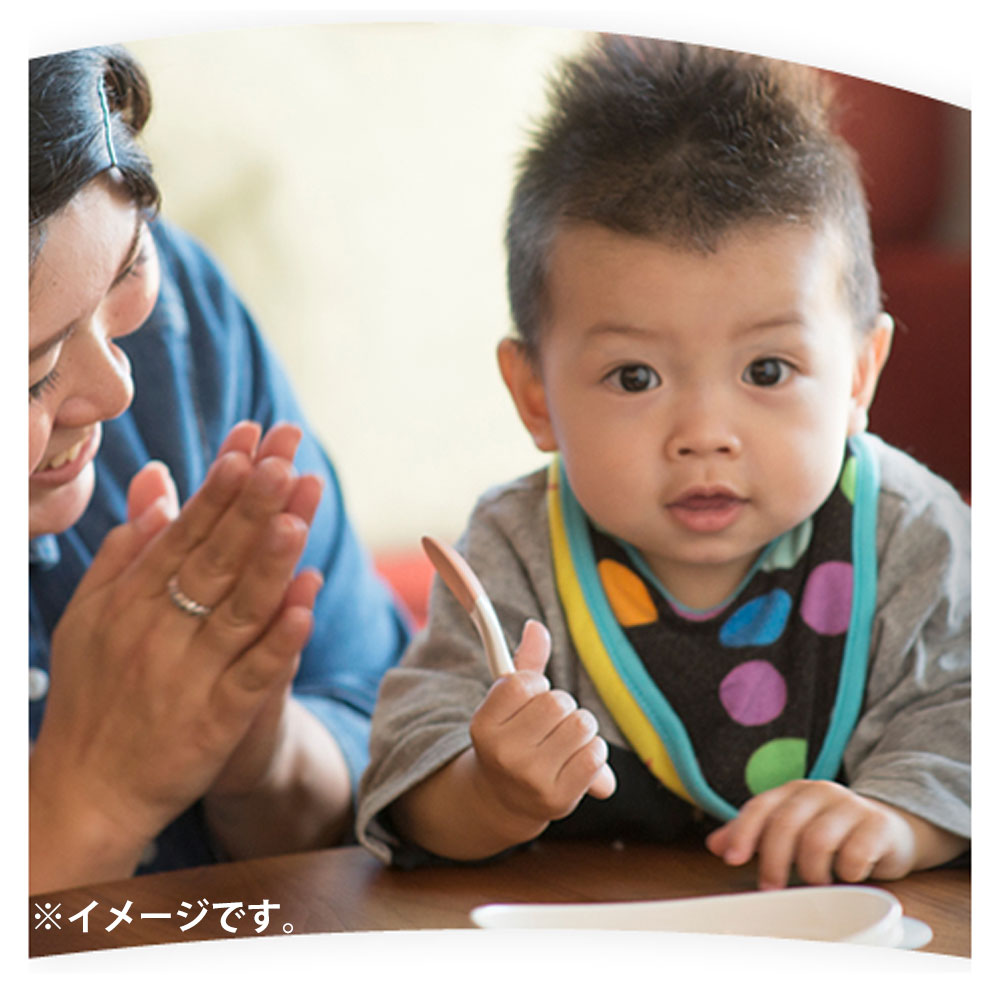 Richell Try Series Soft Grip Spoon and Fork Set 1 piece