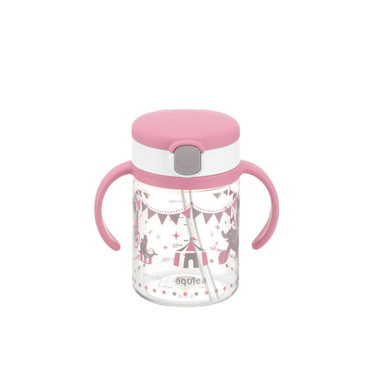 Richell Aclear Outing Straw Mug R 200 Pink 1 piece