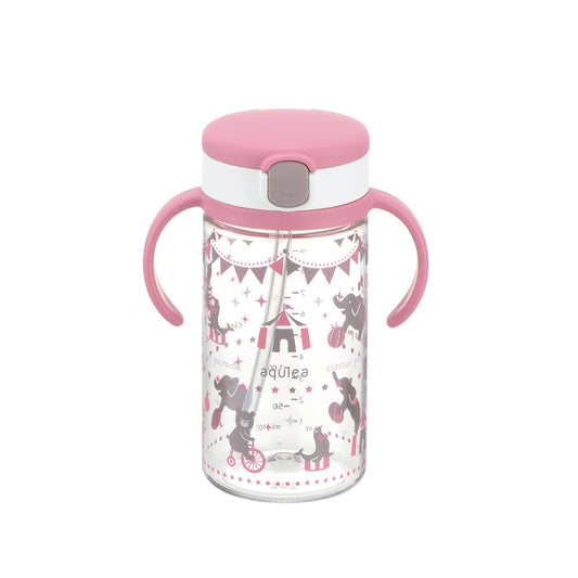 Richell Aclear Outing Straw Mug R 320 Pink 1 piece