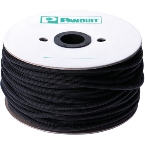 PANDUIT Super Net Tube (Anti-fraying type) Black Outer diameter 9.7mm 60.96m SE38PSC-TR0 1 roll