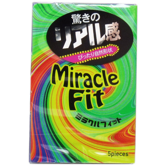 Sagami Miracle Fit Condoms 5 pieces 1 piece