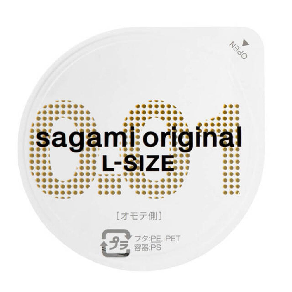 【数量限定入荷】サガミオリジナル 001 Lサイズ コンドーム 10個入 1 個