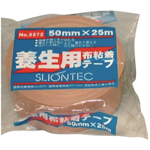 ＳＬＩＯＮＴＥＣ　養生用布粘着テープ１００ｍｍＸ２５ｍ　ライトグリーン　337200-LG-00-100X25　1 巻