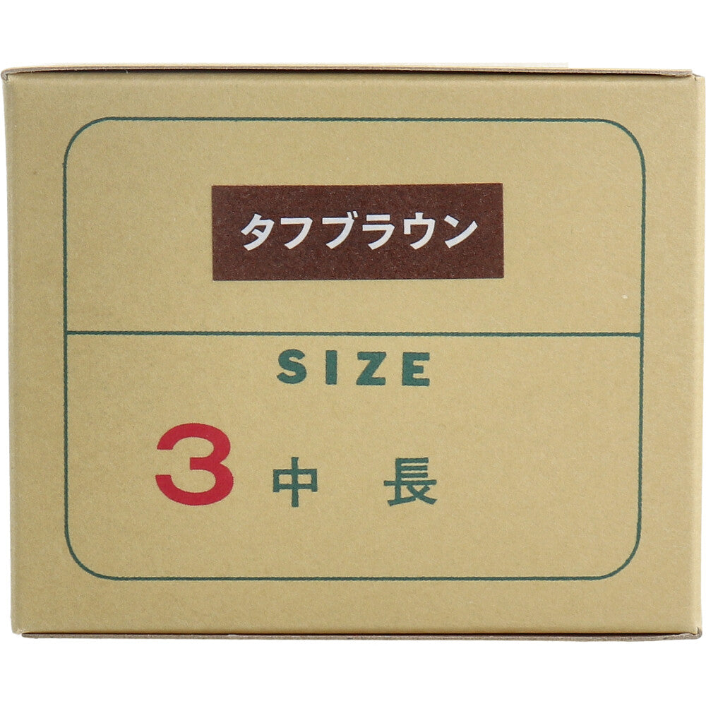 ハナキの指サック タフブラウン サイズ3 中長 20本入 1 個