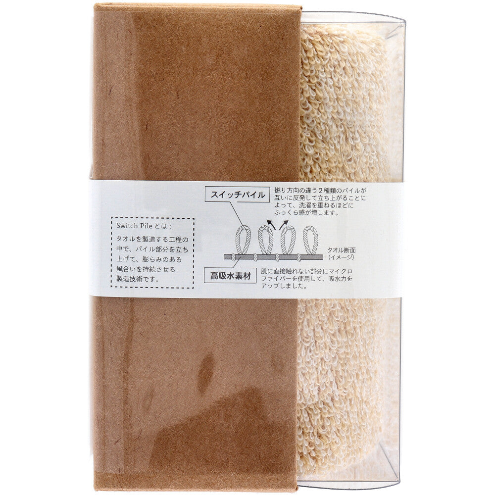 코코치에나(코코치에나) 코코큐브 페이스 타올 약 34×80 cm오렌지 CE-871 1장입 1개