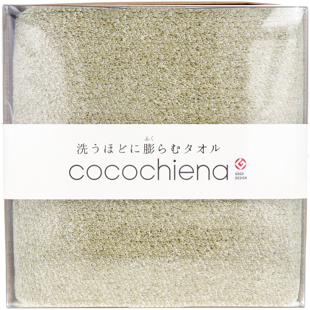 cocochiena(코코치에나) 코코큐브 목욕 타월 약 60×120 cm그린 CE-1871 1장입 1개