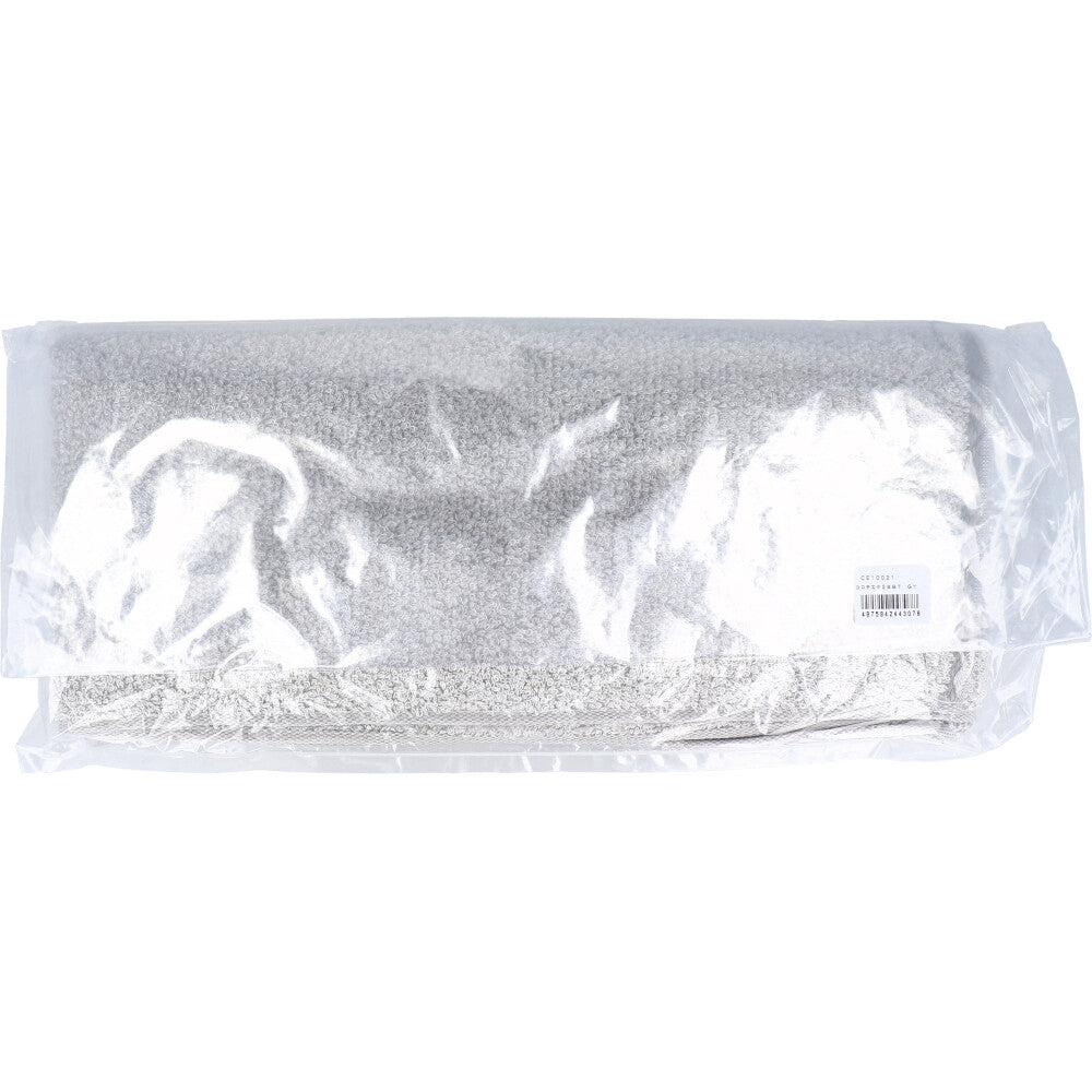 [Special price until November 26th] cocochiena2 Slim Bath Towel Approx. 34 x 120 cm Gray CE10021 1 piece 1 item