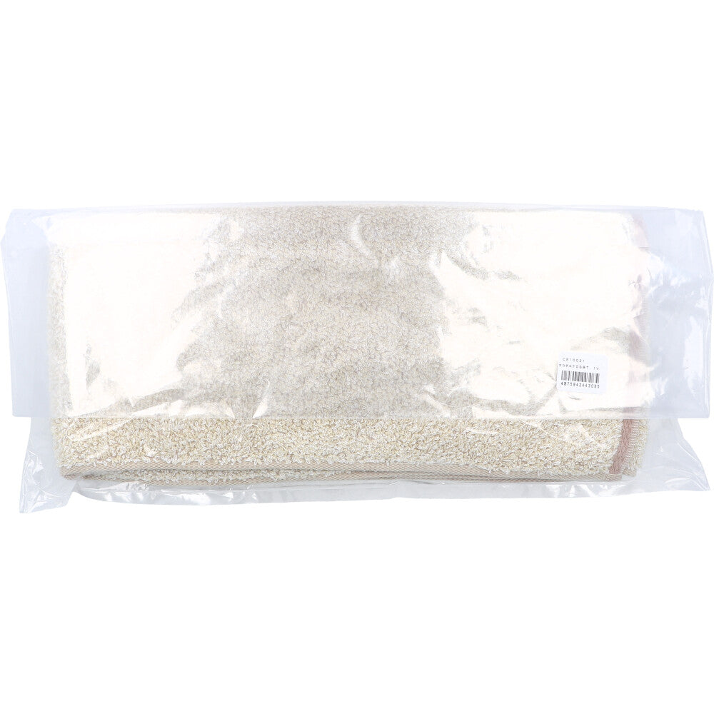 [11월 26일까지 특가]cocochiena2(코코치에나 2) 슬림 목욕 타올 약 34×120 cm아이보리 CE10021 1장입 1개