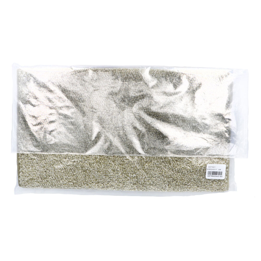 [11월 26일까지 특가]cocochiena2(코코치에나 2) 페이스 타올 약 34×80 cm그린 CE7021 1장입 1개