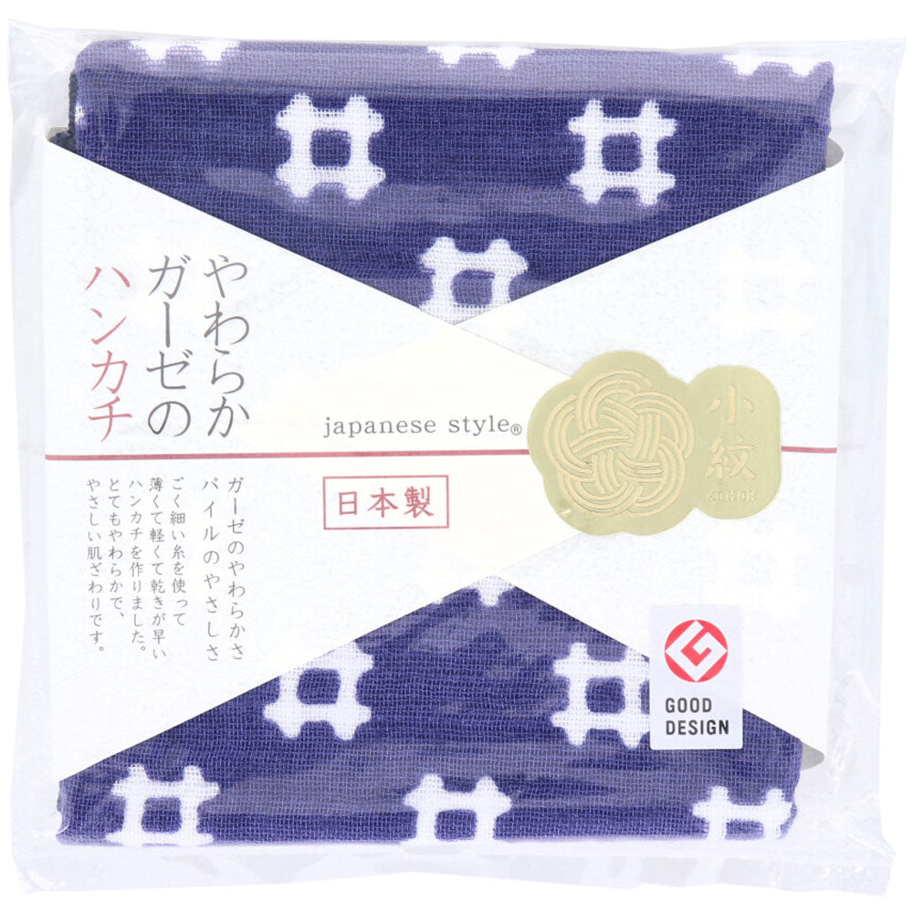 재패니즈 스타일 소문 부드러운 거즈 손수건 들었다 약 30×30 cm JS-4137 1장입 1개