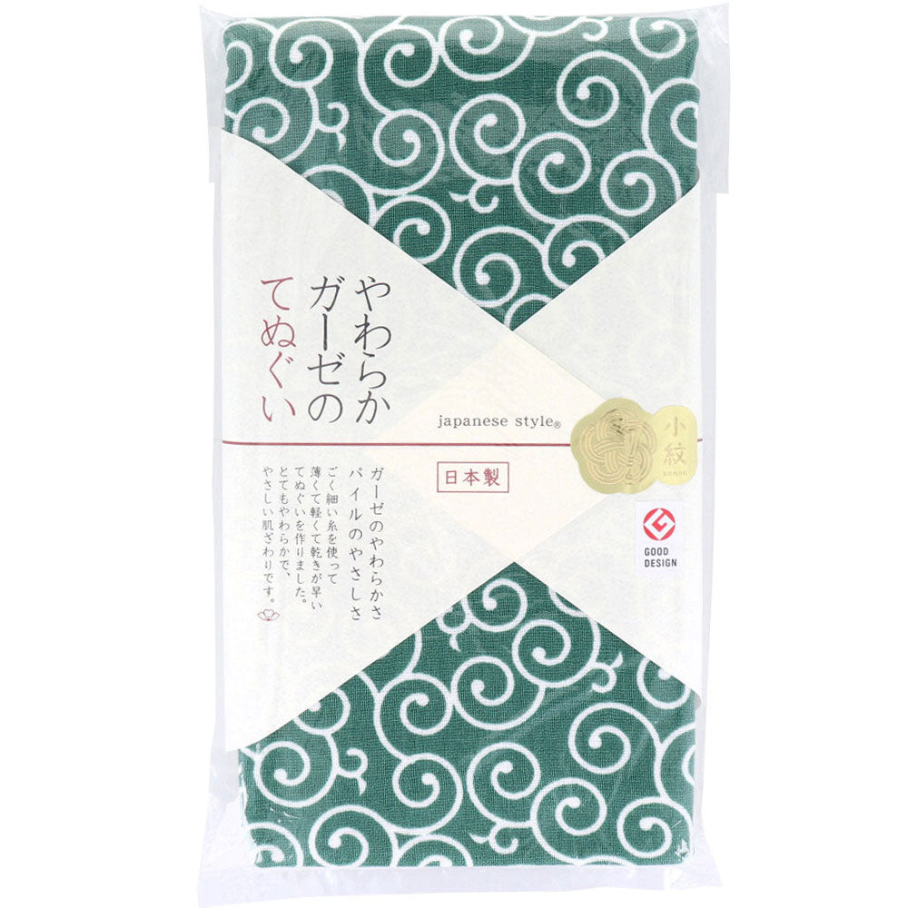 재패니즈 스타일 소문 부드러운 거즈의 테누구이 카라쿠사 약 34×90 cm JS-6140 1장입 1개