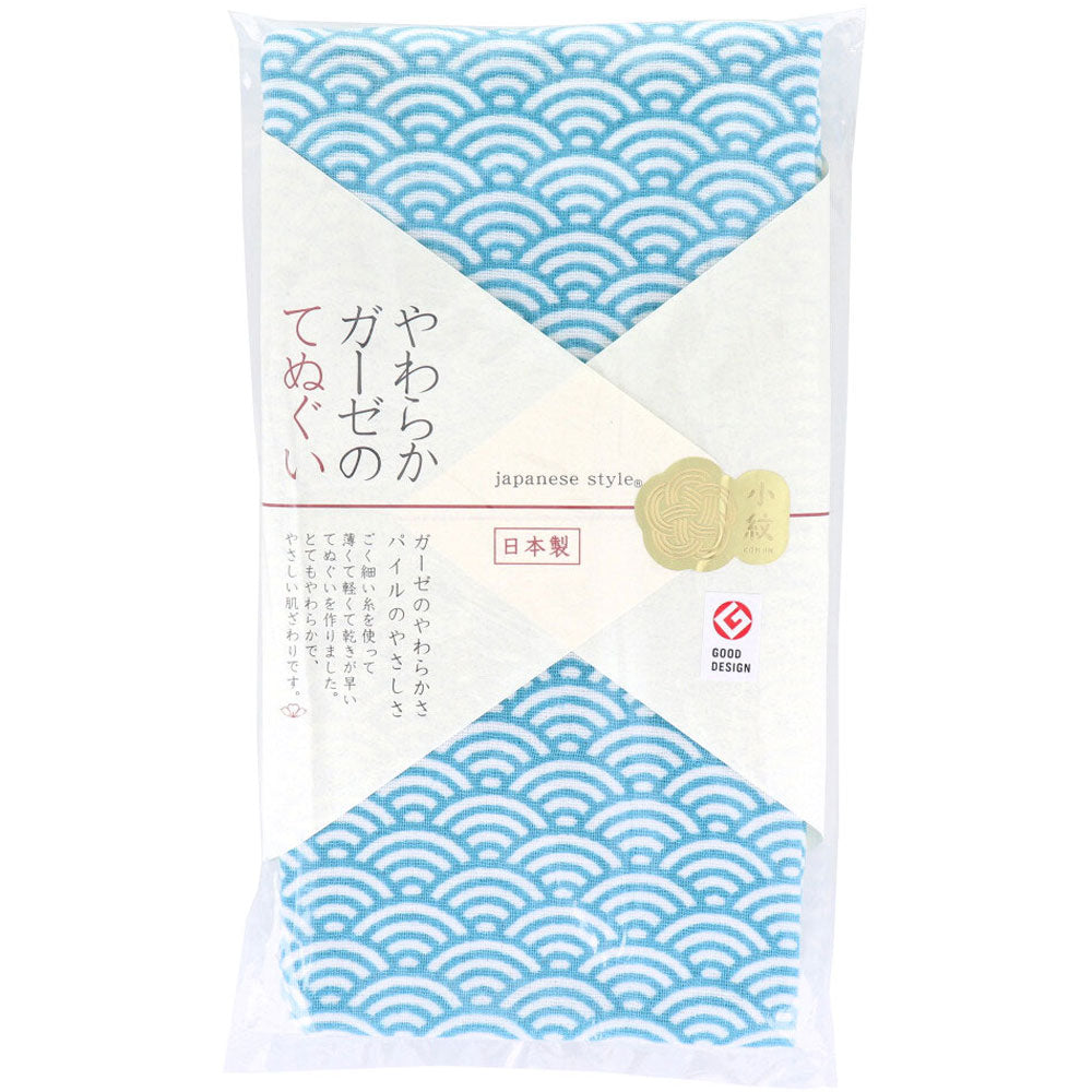 재패니즈 스타일 소문 부드러운 거즈의 테누구이 세이카이 약 34×90 cm JS-6142 1장입 1개