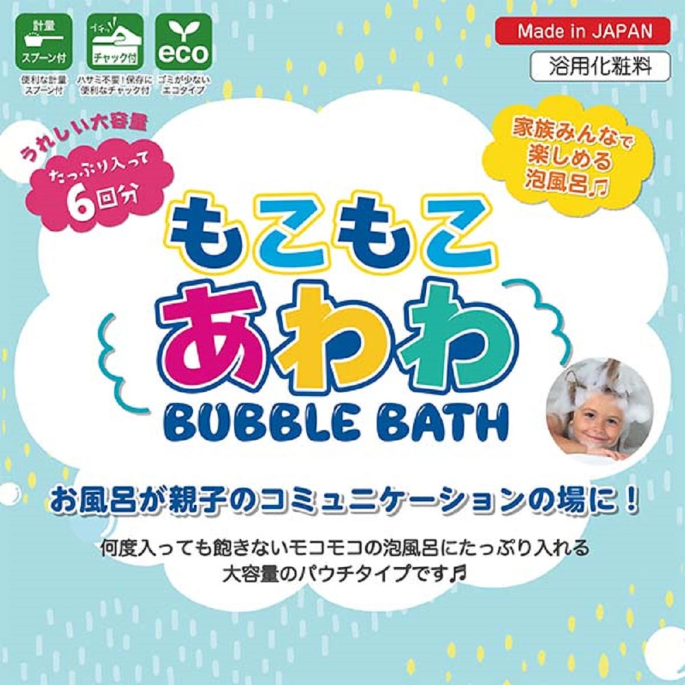 もこもこあわわ バブルバス ぶどうのかおり 240g 1 個