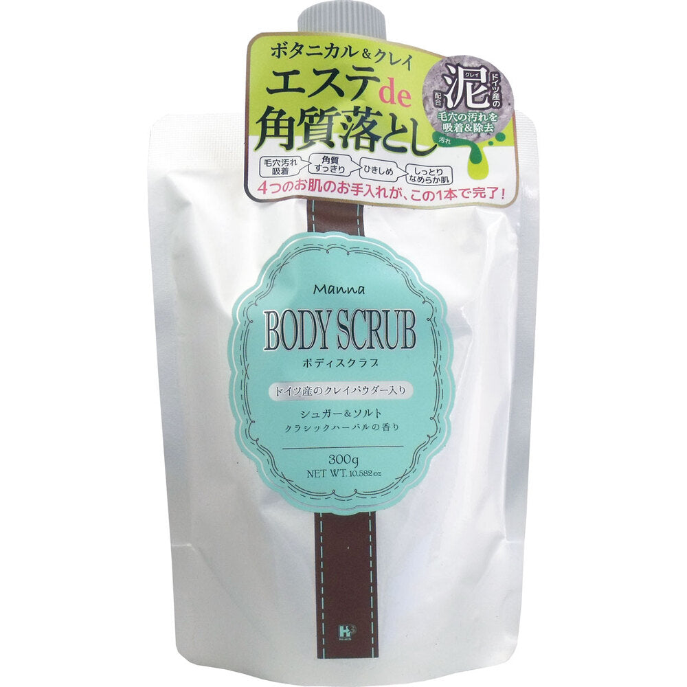 마나 바디 스크럽 클래식 하발 향기 300g 1 개