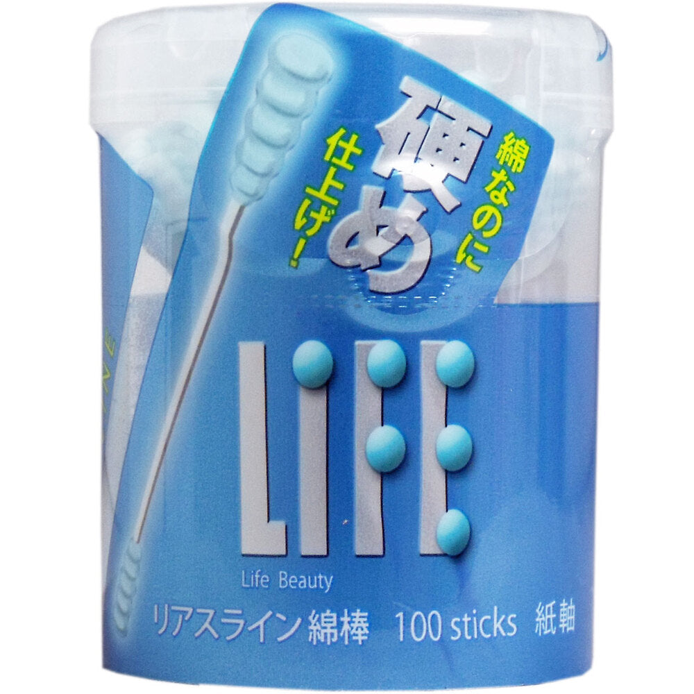 Life Rear Line Cotton Swabs 100 pcs 1 pc
