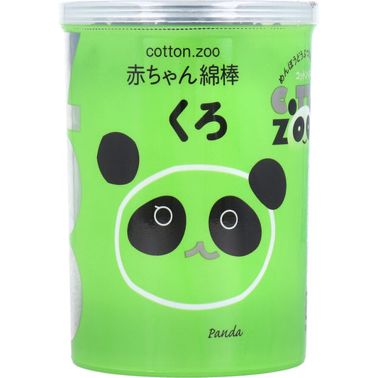 코튼 ZOO 아기 면봉 쿠로 물방울형 160개입 1개