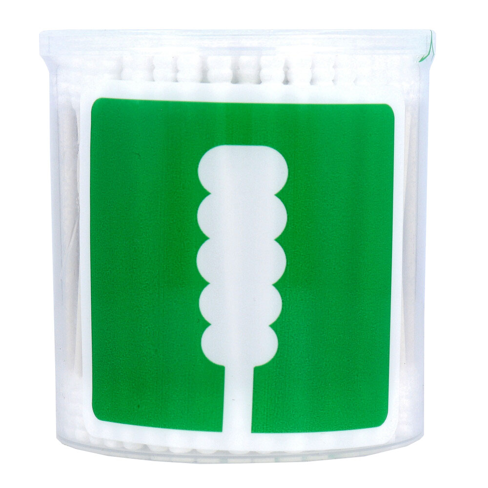 UD綿棒 スパイラル綿棒 凸凹型 紙軸 抗菌加工 200本入 1 個