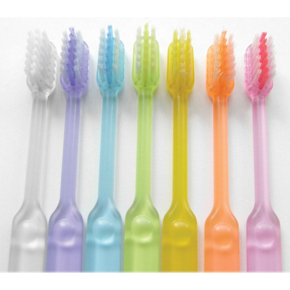 [Outlet] Rainbow-colored Happy Toothbrush Case Set, Purple, 1 piece
