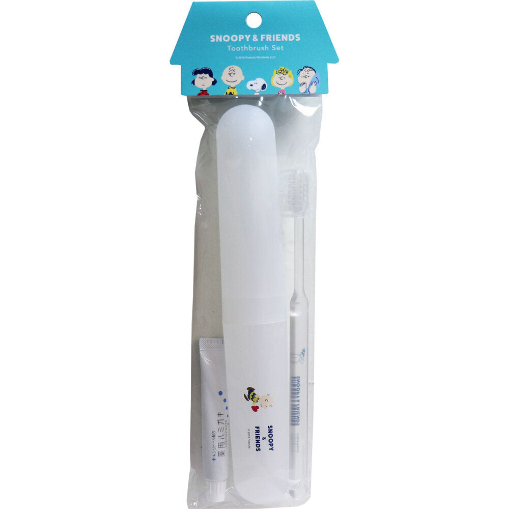 スヌーピー＆フレンズ 歯ブラシセット ホワイト 1 個