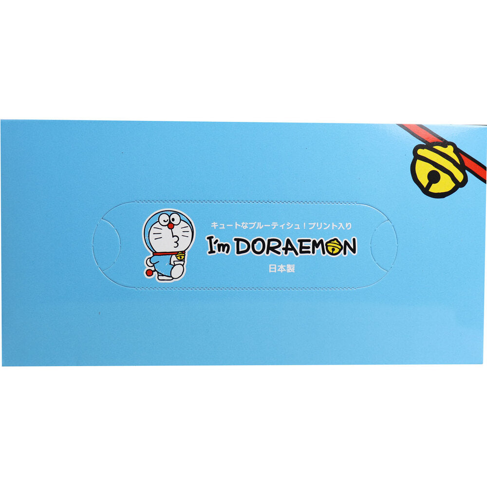 Doraemon Cute Blue Tissue Box 300 sheets (150 pairs) 1 piece