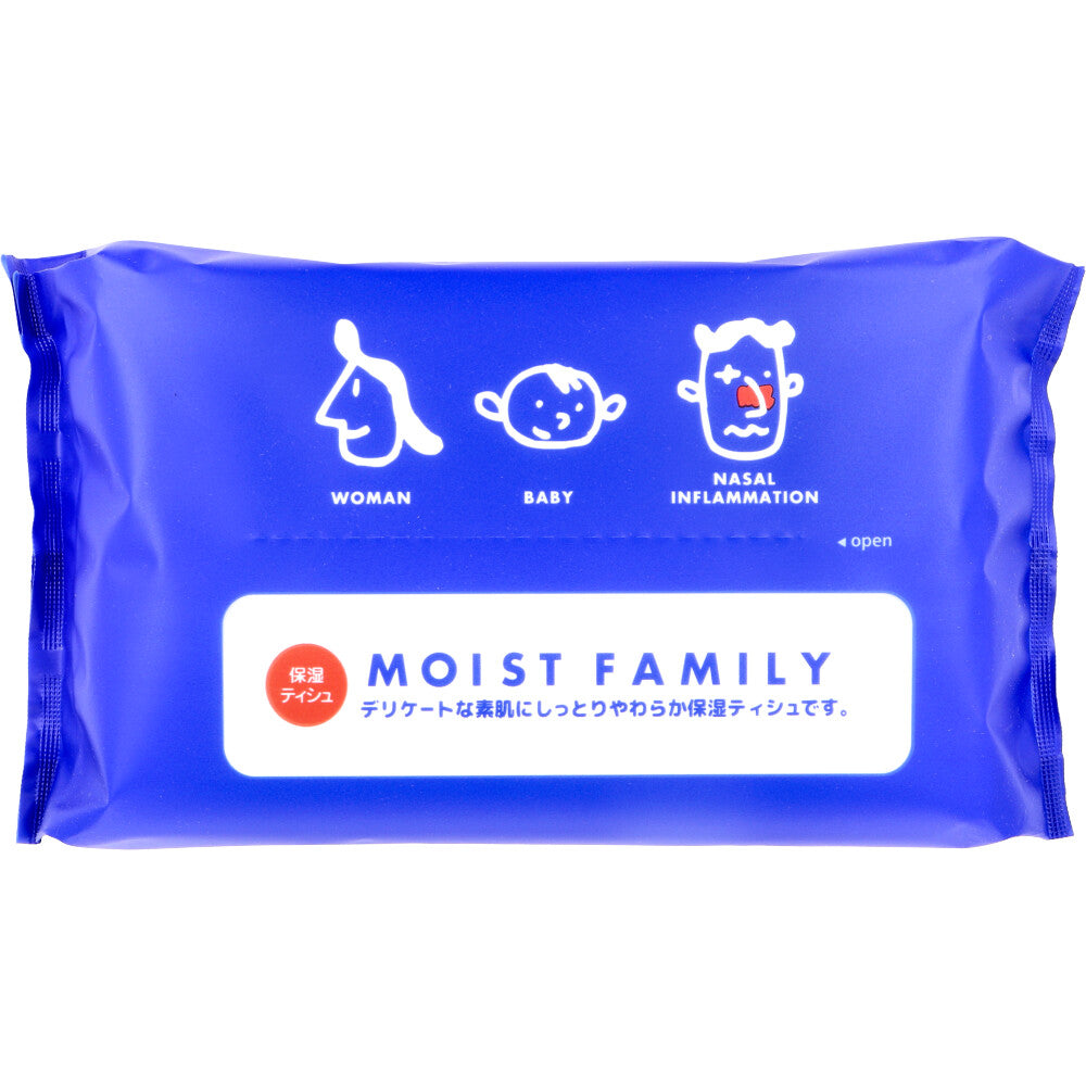 보습 티슈 모이스트 패밀리 소프트 팩 240장(120조) 1개