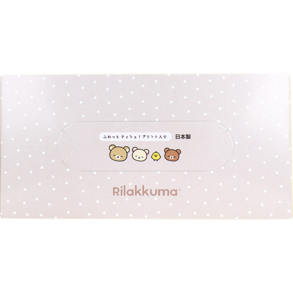 리락쿠마 큐트 박스 티슈 300장(150조) 1개
