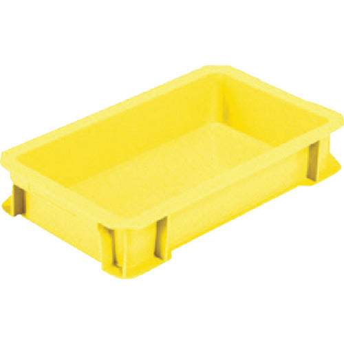 Hishi S-type container, effective inner dimensions 278 x 157 x 50 mm, yellow, S-3C, 1 piece
