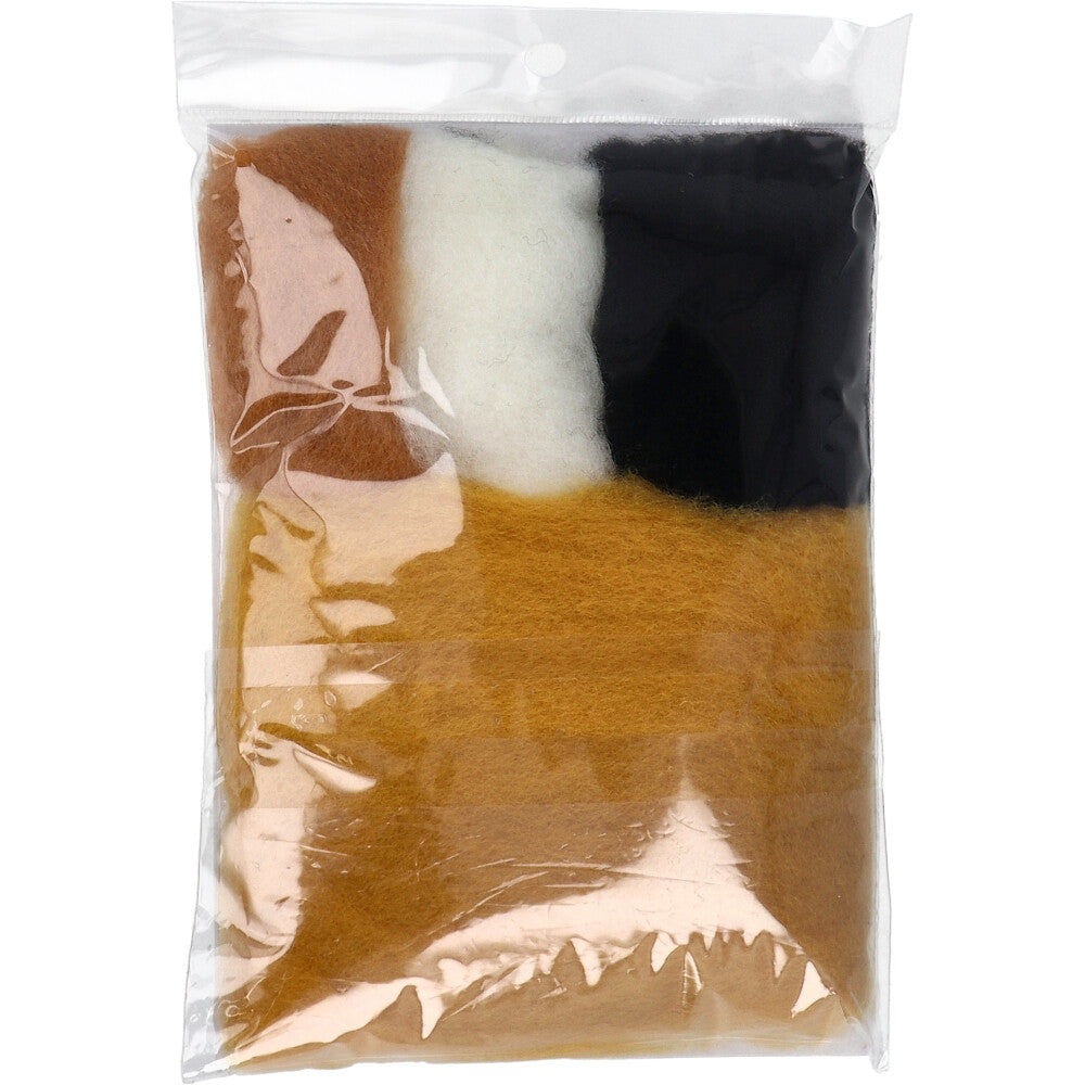 니들 펠트로 만든 귀여운 거짓말 수달 1개