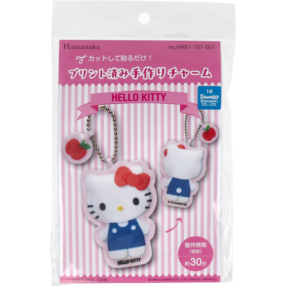 인쇄 된 수제 매력 헬로 키티 1 세트 1 개