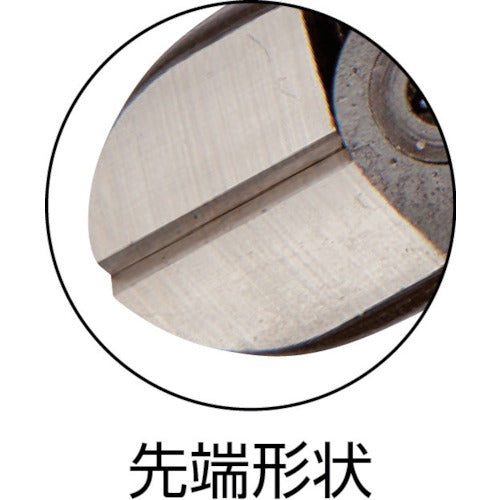 バーコ　ニッパ　ピアノ線切断Φ２．５ｍｍ　全長１８０ｍｍ　21HDD-180　1 丁