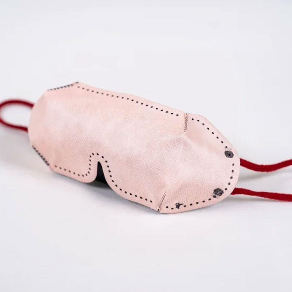 Hitomi no Yukyukyu 3D Eye Mask Individually Wrapped V001 Shell Pink 5 Sheets 1 pc