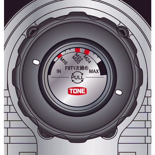 ＴＯＮＥ　シャーレンチ　１次締専用レンチ　建方１番　六角ボルト用　電源ＡＣ１００Ｖ　GKR251　1 台