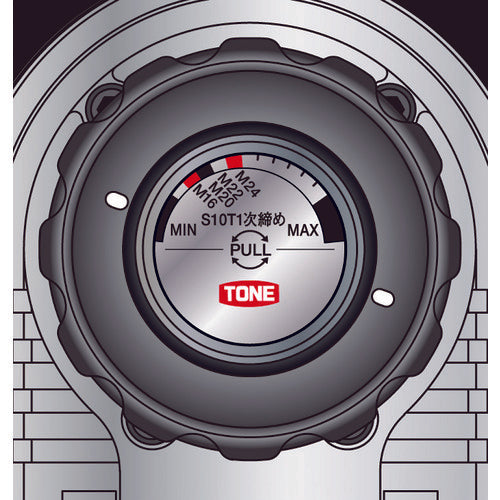 ＴＯＮＥ　シャーレンチ　１次締専用レンチ　建方１番　トルシアボルト用　電源ＡＣ１００Ｖ　GKS251　1 台