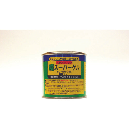 ＢＡＳＡＲＡ　タッピングオイル　ステンコロリン緑　スーパーゲル　１８０ｇ　R-6　1 缶