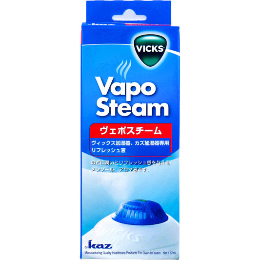 Vicks VapoSteam Humidifier Refreshing Fluid KFC6J 177mL 1 pc