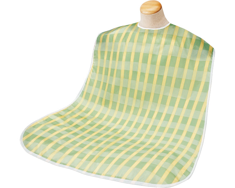 소프라피렌 앞치마 테두리 체크 롱 / 102311 그린 1장