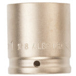Ampco Explosion-proof Impact Socket, 12.7mm Insert, 27mm Diagonal, AMCI-1/2D27MM, 1 pc