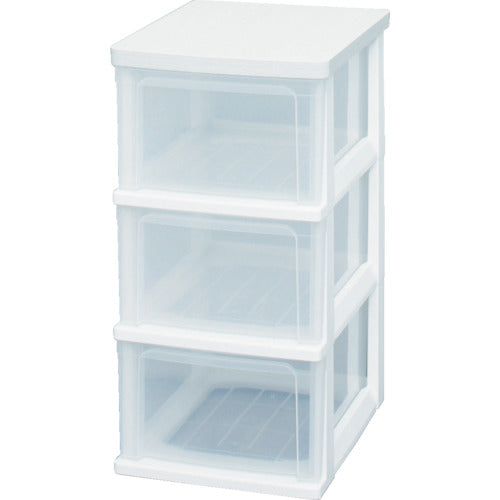 ＩＲＩＳ　２２１３０３　ウッドトップチェスト　ホワイト　ＷＴＳ−３０３−ＷＨ　WTS-303-WH　1 台